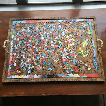 2000 Piece Puzzle Board | Handcrafted Wood | Puzzledaddy